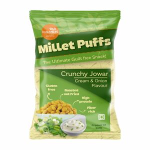 millet puff cream onion flavour