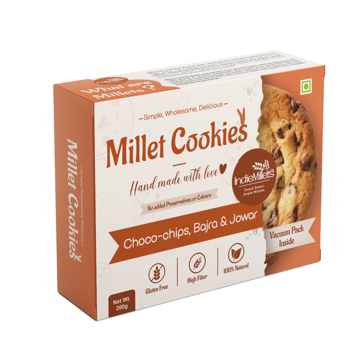 Millet Cookies Combo | Chocolate and Coconut - Image 2
