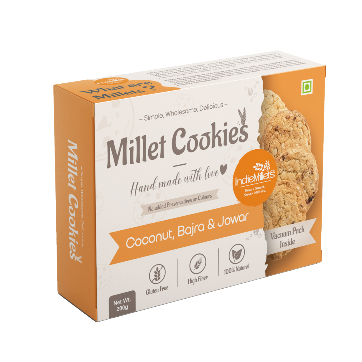 Millet Cookies Combo | Chocolate and Coconut - Image 3