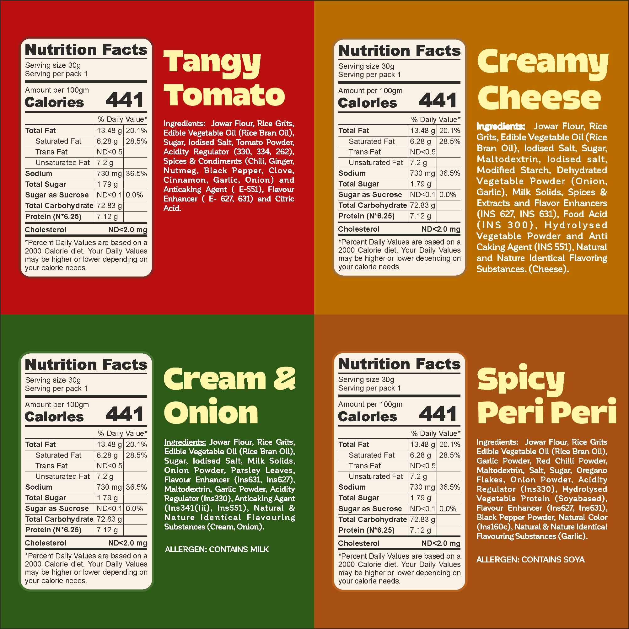 Jowar puffs Combo | 4 flavors - Image 2